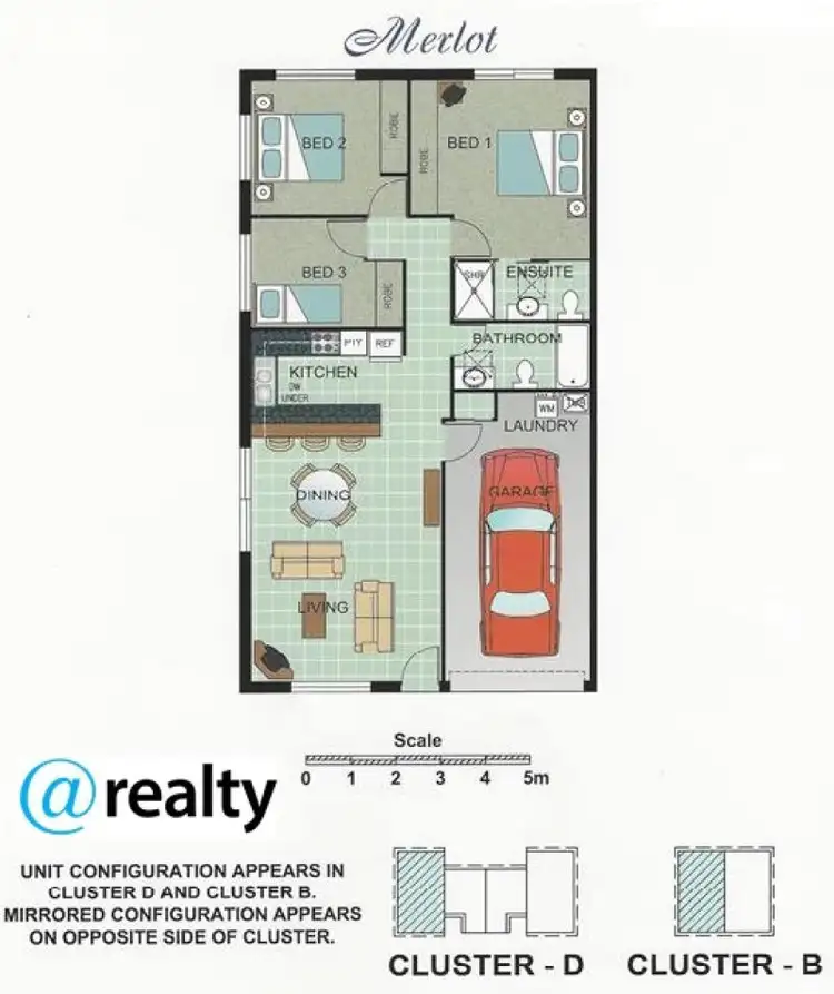 Floorplan of Homely villa listing, 1004/2 Nicol Way, Brendale QLD 4500
