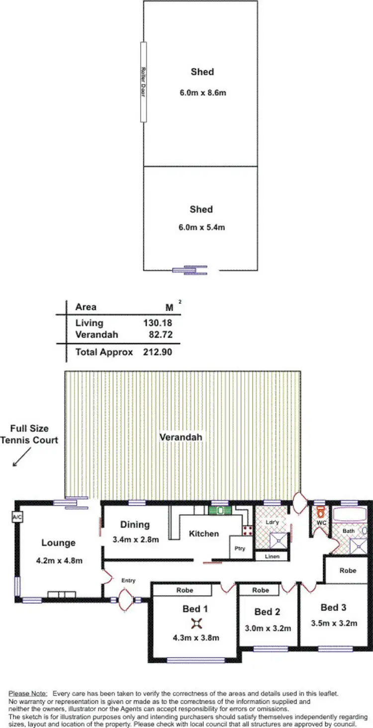 Floorplan of Homely house listing, Address available on request