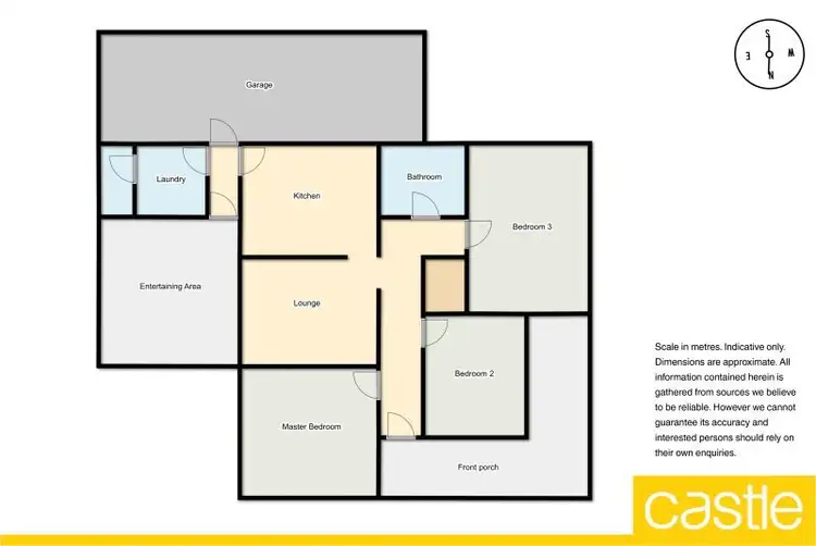 Floorplan of Homely house listing, 25 Frances St, Wallsend NSW 2287