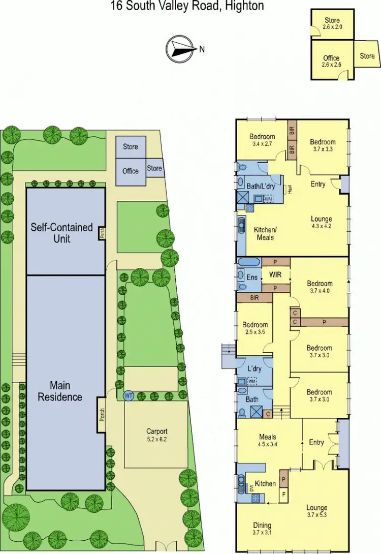 Floorplan of Homely house listing, 16 South Valley Road, Highton VIC 3216