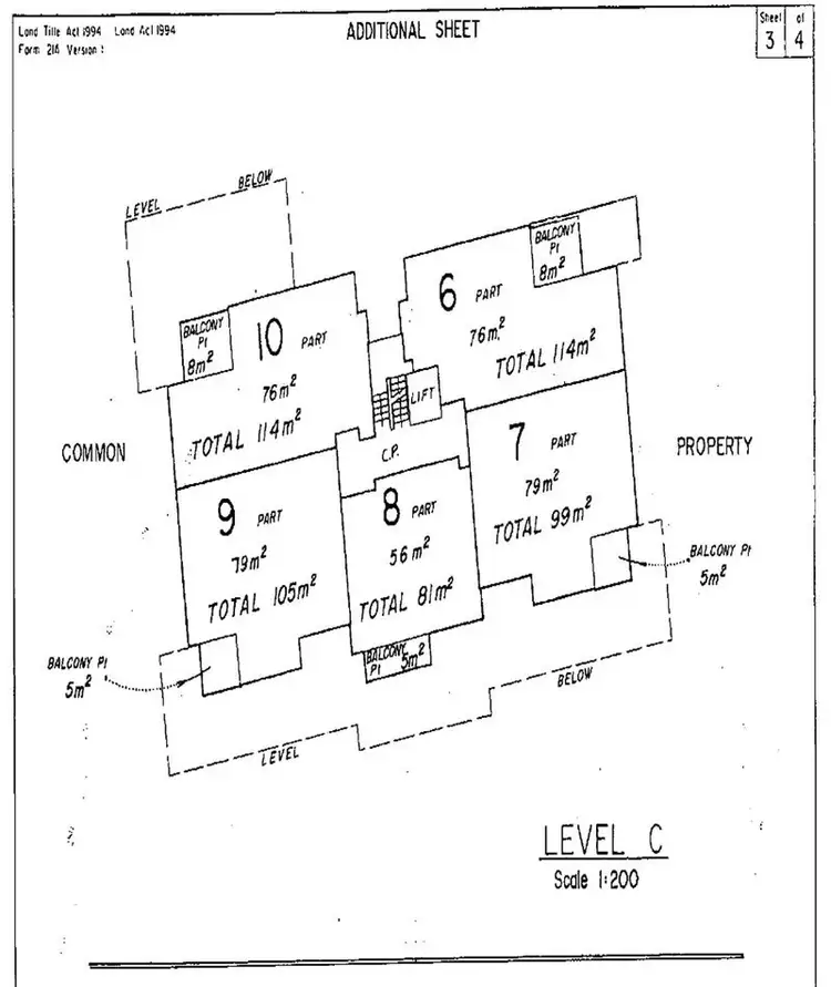Floorplan of Homely unit listing, 6/18 Parker Street, Labrador QLD 4215