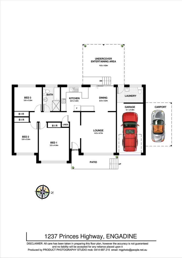 Floorplan of Homely house listing, 1237 Princes Highway, Engadine NSW 2233