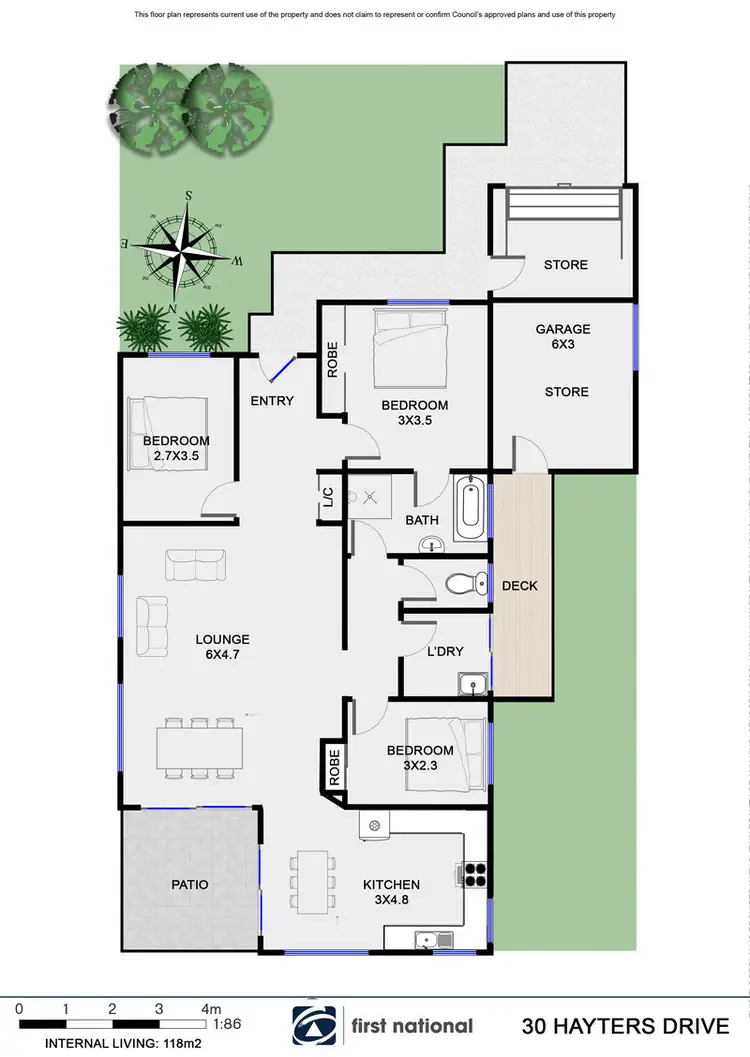 Floorplan of Homely house listing, 30 Hayters Drive, Suffolk Park NSW 2481