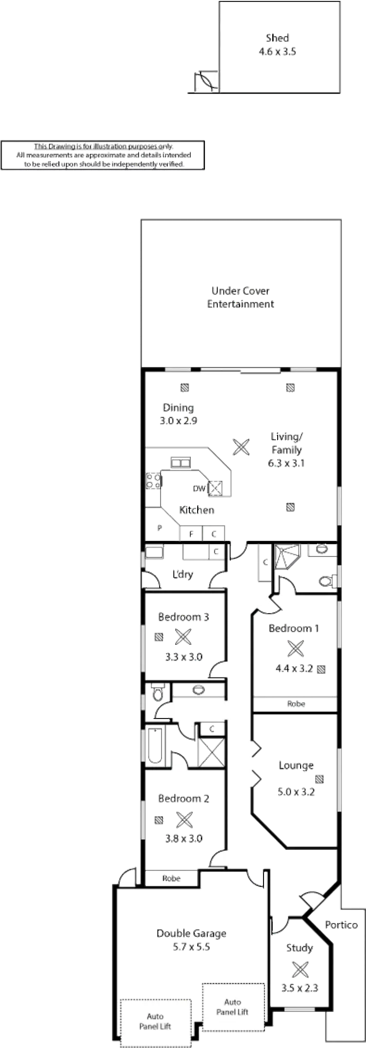 Floorplan of Homely house listing, 71A Wattlebury Ave, Lower Mitcham SA 5062