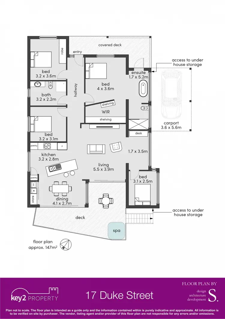Floorplan of Homely house listing, 17 Duke Street, West Launceston TAS 7250
