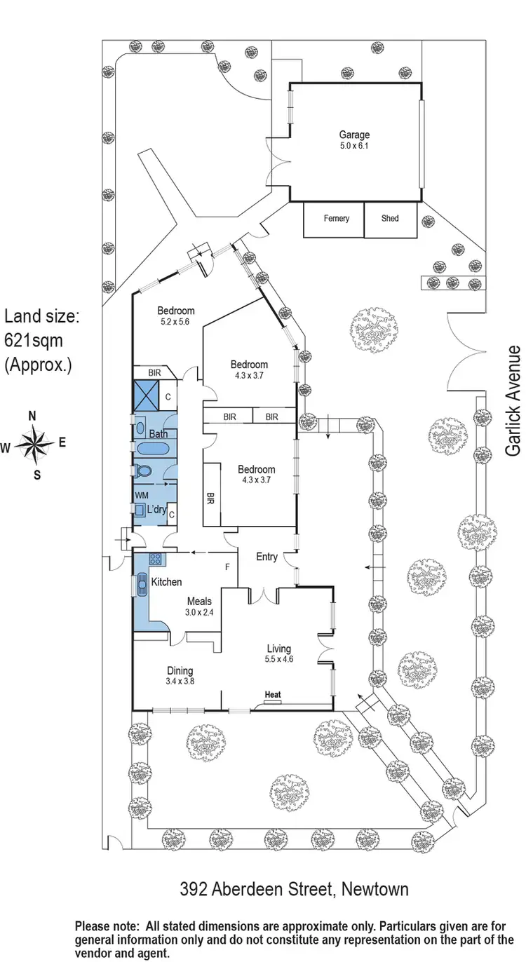 Floorplan of Homely house listing, 392 Aberdeen Street, Newtown VIC 3220