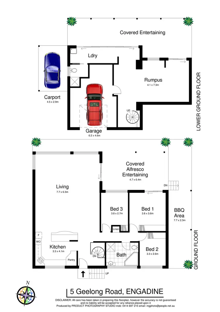 Floorplan of Homely house listing, 5 Geelong Road, Engadine NSW 2233