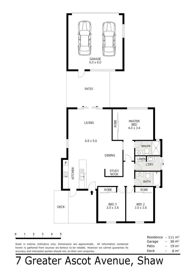 Floorplan of Homely house listing, 7 Greater Ascot Avenue, Shaw QLD 4818
