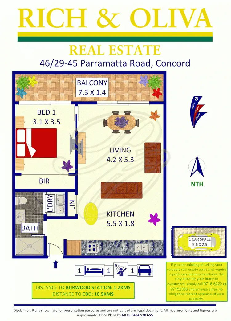 Floorplan of Homely apartment listing, 46/29 Parramatta Road, Concord NSW 2137