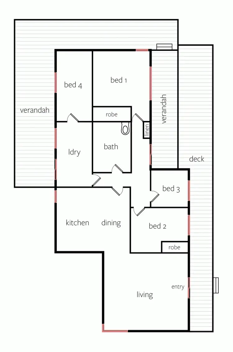 Floorplan of Homely rural property listing, 234 Centre Road, Drung VIC 3401