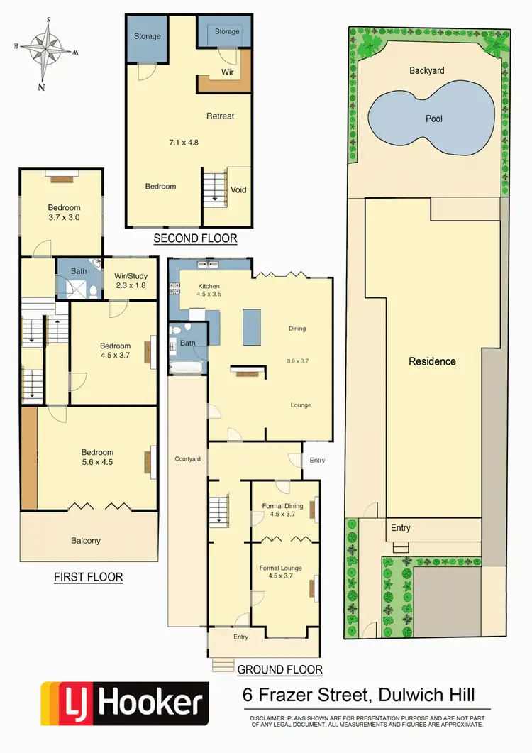 Floorplan of Homely house listing, 6 Frazer Street, Dulwich Hill NSW 2203