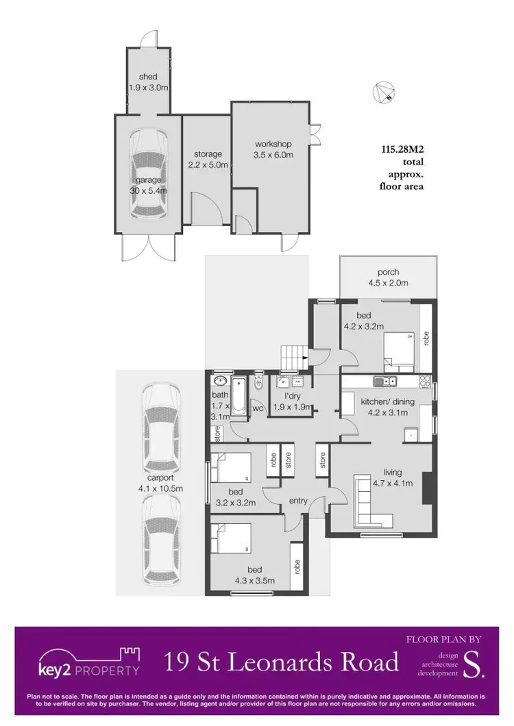 Floorplan of Homely house listing, 19 St Leonards Road, St Leonards TAS 7250