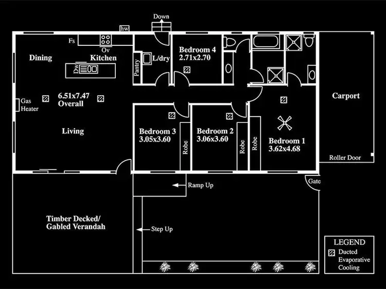 Floorplan of Homely house listing, 21a Grazing Avenue, Morphett Vale SA 5162