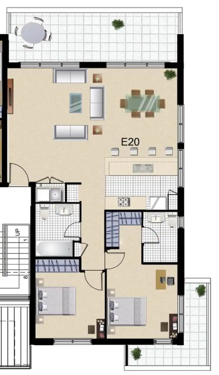 Floorplan of Homely apartment listing, 82/54-62 Nijong Dr, Pemulwuy NSW 2145