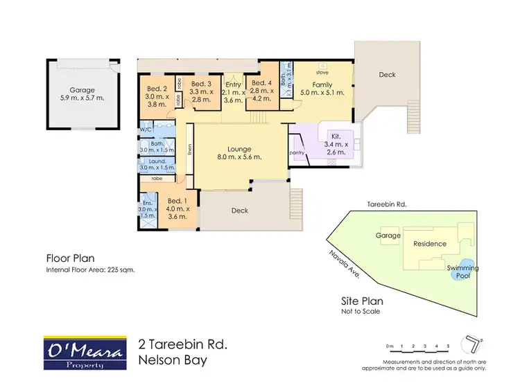 Floorplan of Homely house listing, 2 Tareebin Road, Nelson Bay NSW 2315