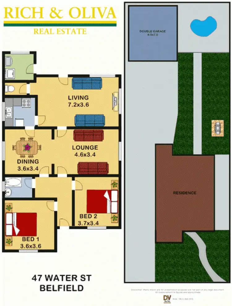 Floorplan of Homely house listing, 47 Water Street, Belfield NSW 2191
