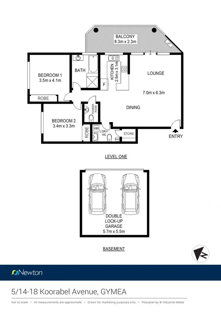 Floorplan of Homely apartment listing, 5/14-18 Koorabel Avenue, Gymea NSW 2227
