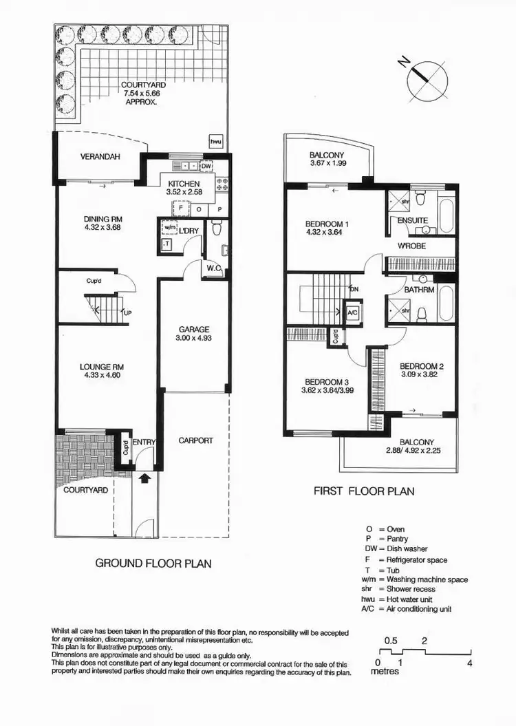 Floorplan of Homely townhouse listing, 63/63A Barnstaple Road, Russell Lea NSW 2046