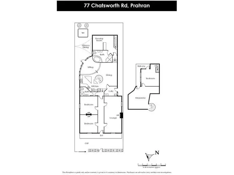 Floorplan of Homely house listing, 77 Chatsworth Road, Prahran VIC 3181