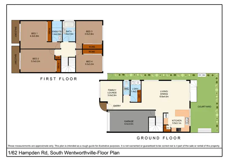 Floorplan of Homely house listing, 1/62 Hampden Road, South Wentworthville NSW 2145
