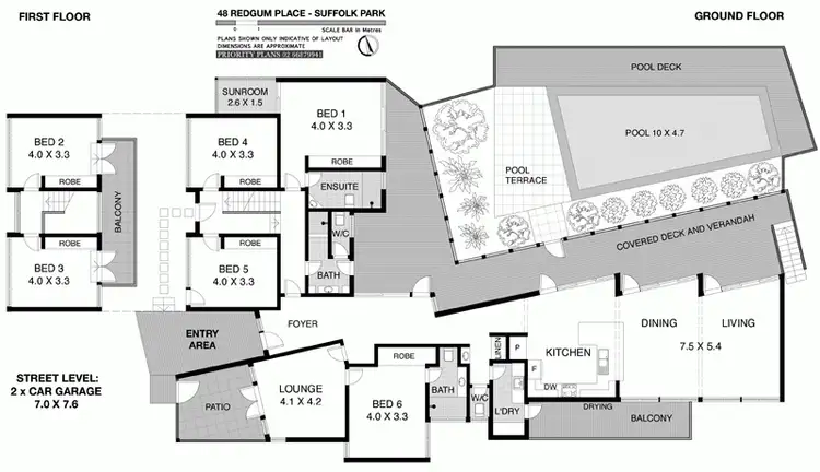 Floorplan of Homely house listing, 48 Redgum Place, Suffolk Park NSW 2481