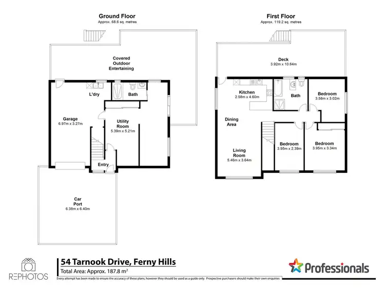 Floorplan of Homely house listing, 54 Tarnook Drive, Ferny Hills QLD 4055