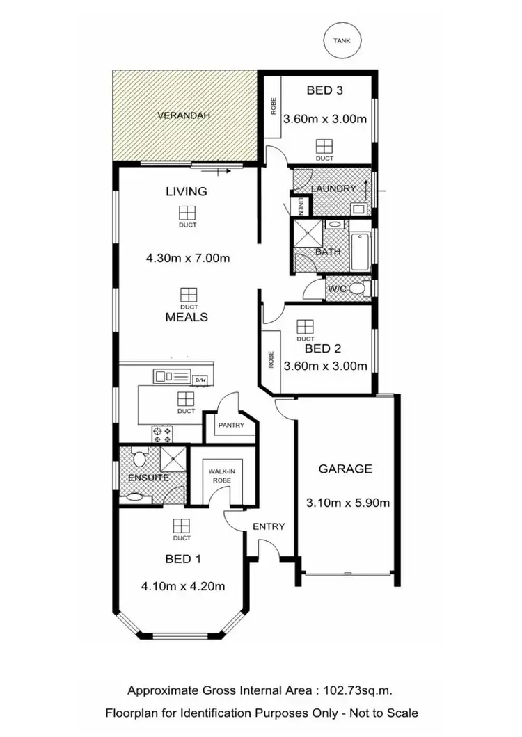 Floorplan of Homely house listing, Address available on request
