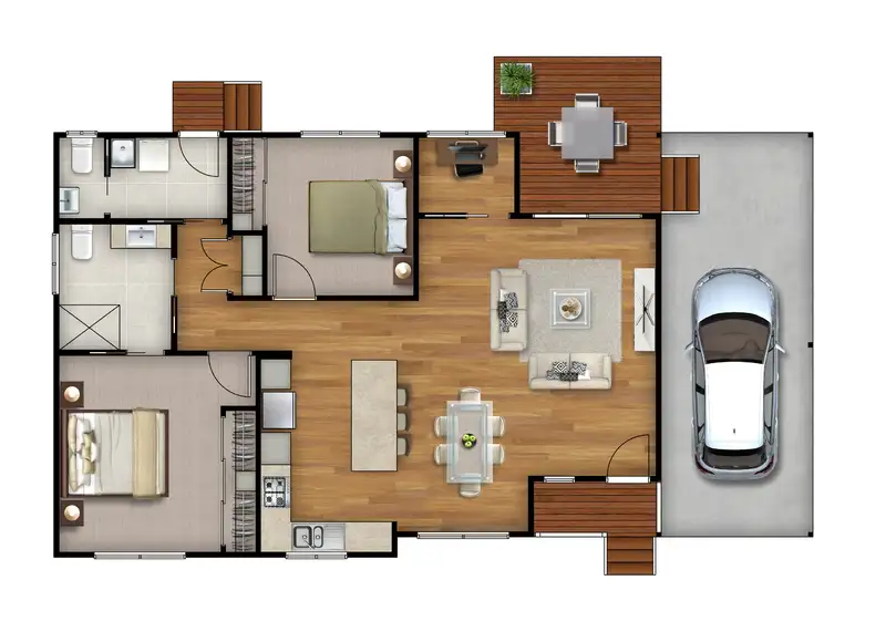 Floorplan of Homely house listing, 65/137 Mount View Road, Cessnock NSW 2325