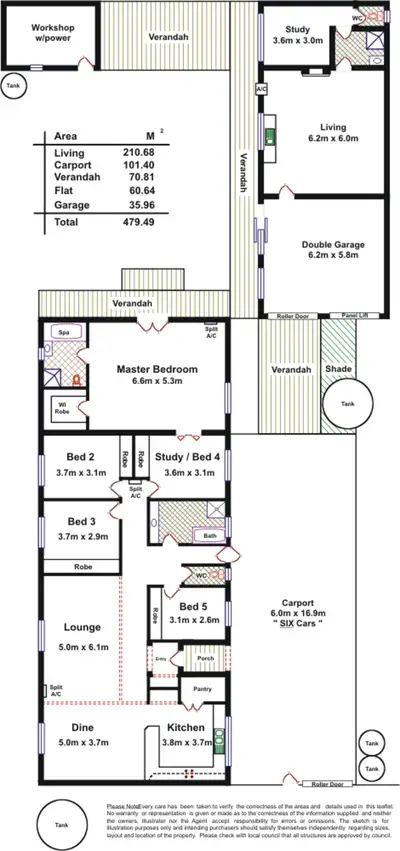 Floorplan of Homely house listing, Address available on request