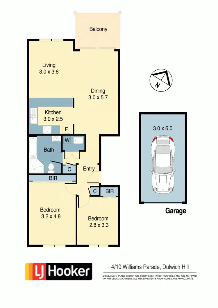 Floorplan of Homely apartment listing, 4/10 Williams Parade, Dulwich Hill NSW 2203