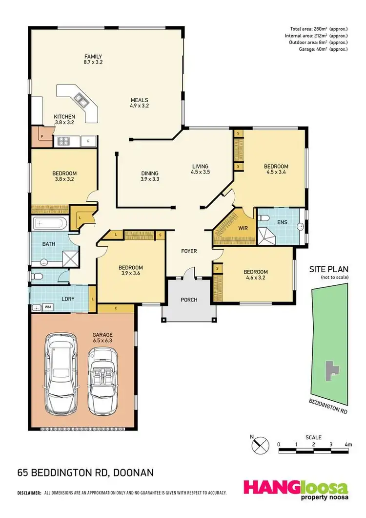 Floorplan of Homely house listing, 65 Beddington Road, Doonan QLD 4562