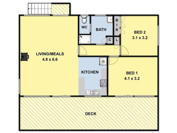 Floorplan of Homely house listing, 11 Cassidy Drive, Kennett River VIC 3221