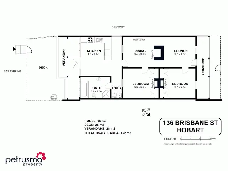 Floorplan of Homely house listing, 136 Brisbane Street, Hobart TAS 7000