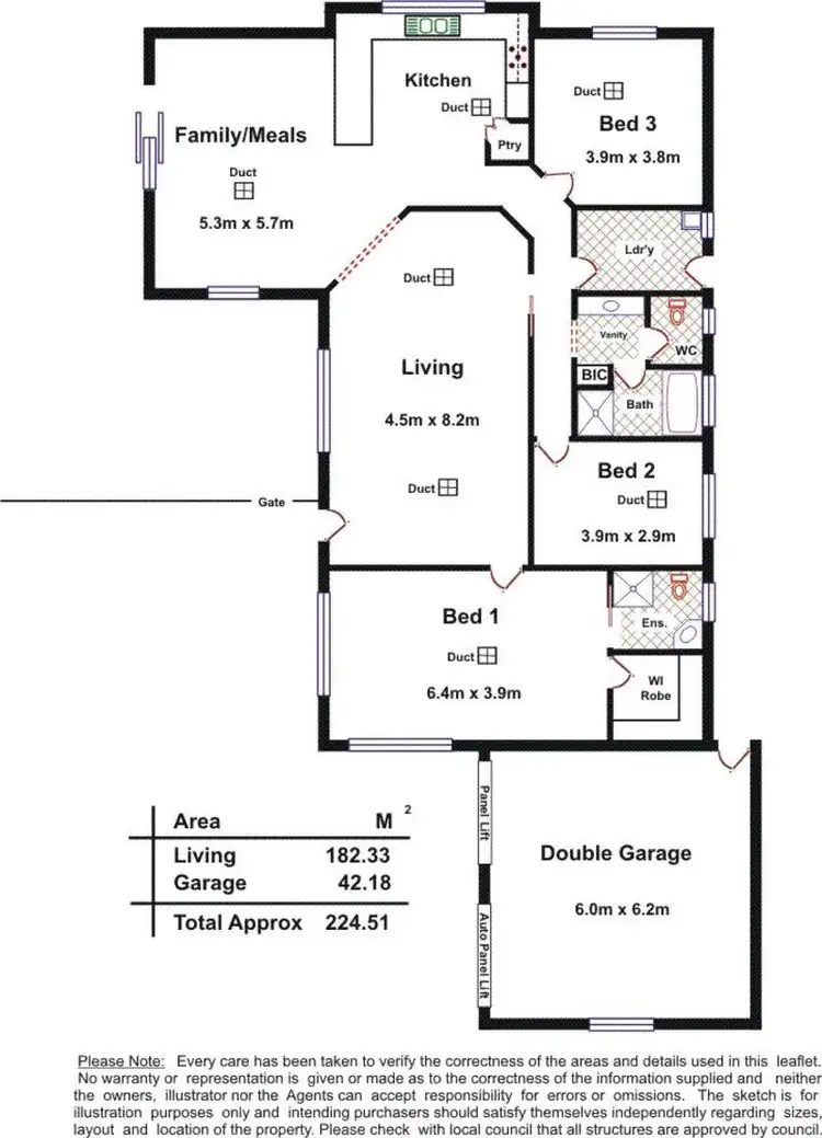 Floorplan of Homely house listing, Address available on request