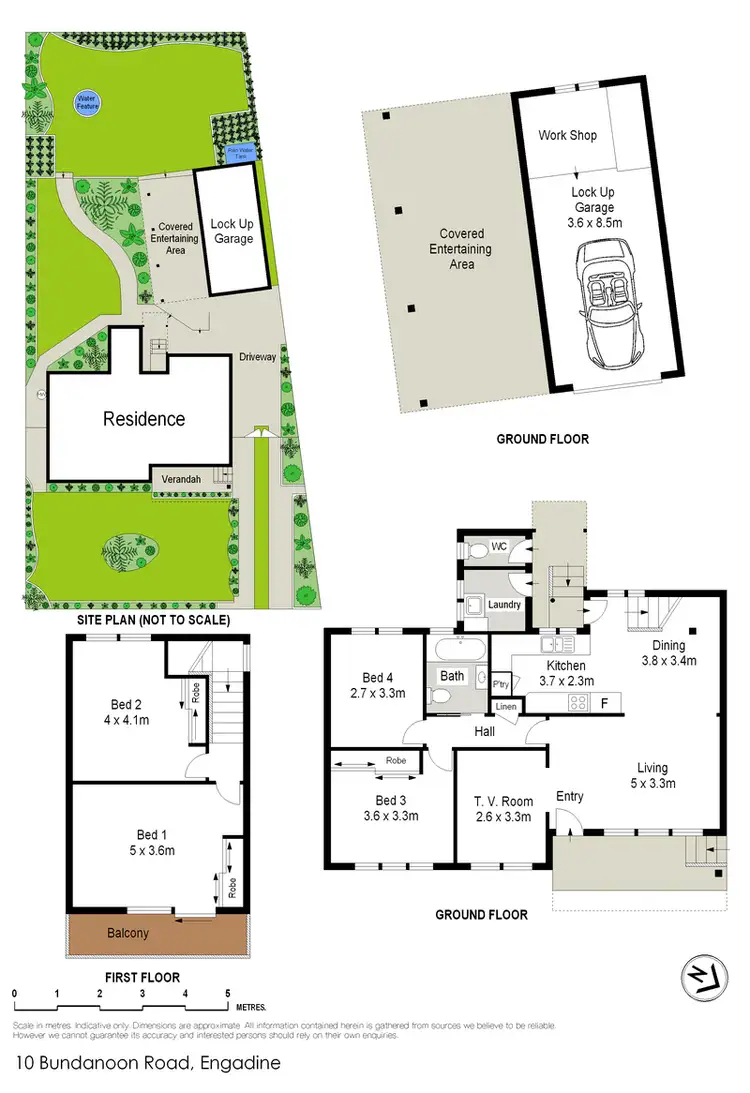 Floorplan of Homely house listing, 10 Bundanoon Road, Engadine NSW 2233
