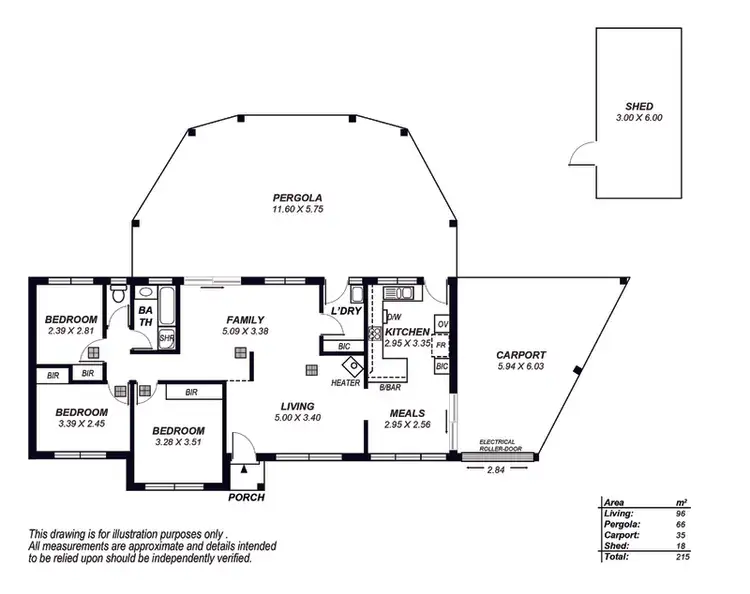 Floorplan of Homely house listing, 11 Cornwall Court, Woodcroft SA 5162