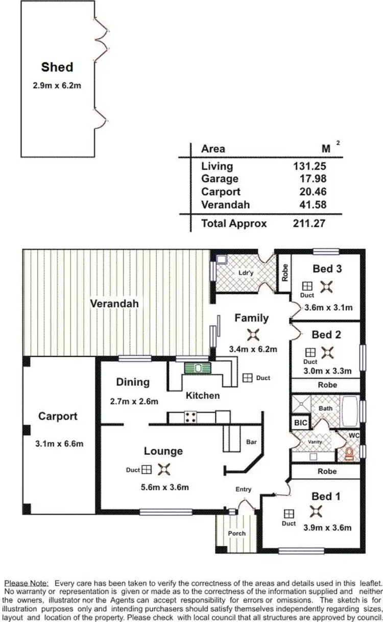 Floorplan of Homely house listing, Address available on request