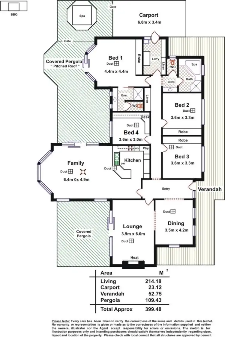 Floorplan of Homely house listing, Address available on request