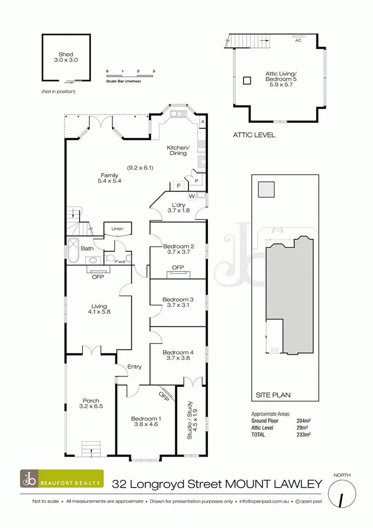 Floorplan of Homely house listing, 32 Longroyd Street, Mount Lawley WA 6050
