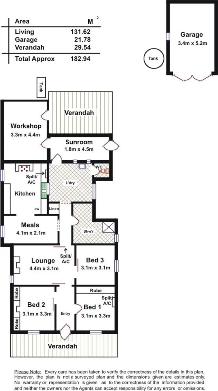 Floorplan of Homely house listing, Address available on request