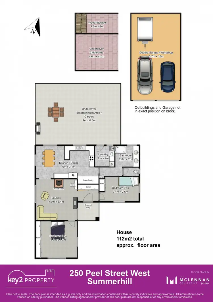 Floorplan of Homely house listing, 250 Peel Street, Summerhill TAS 7250