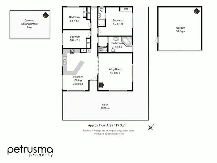 Floorplan of Homely house listing, 134 Cawthorns Lane, Macquarie Plains TAS 7140