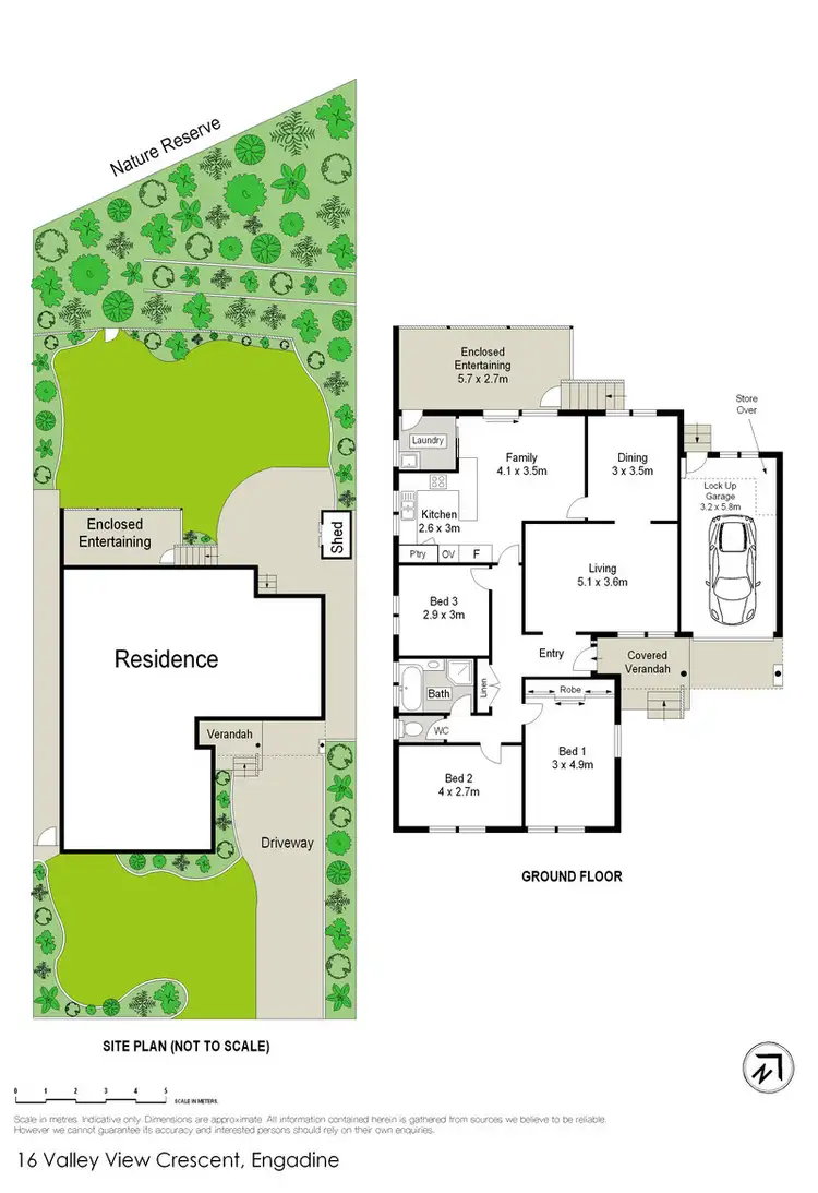 Floorplan of Homely house listing, 16 Valley View Crescent, Engadine NSW 2233