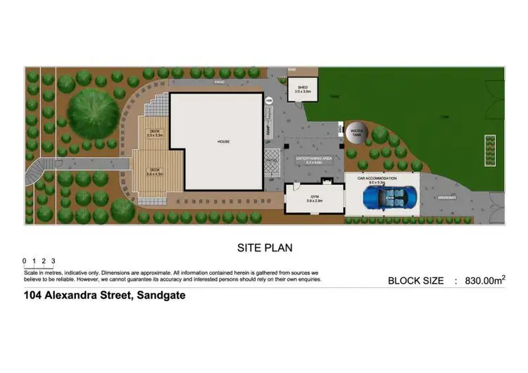 Floorplan of Homely house listing, 104 Alexandra Street, Sandgate QLD 4017