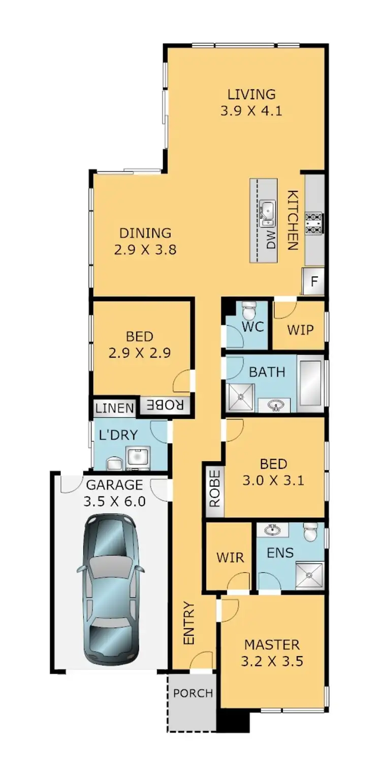 Floorplan of Homely house listing, 119 Wurrook Circuit, North Geelong VIC 3215