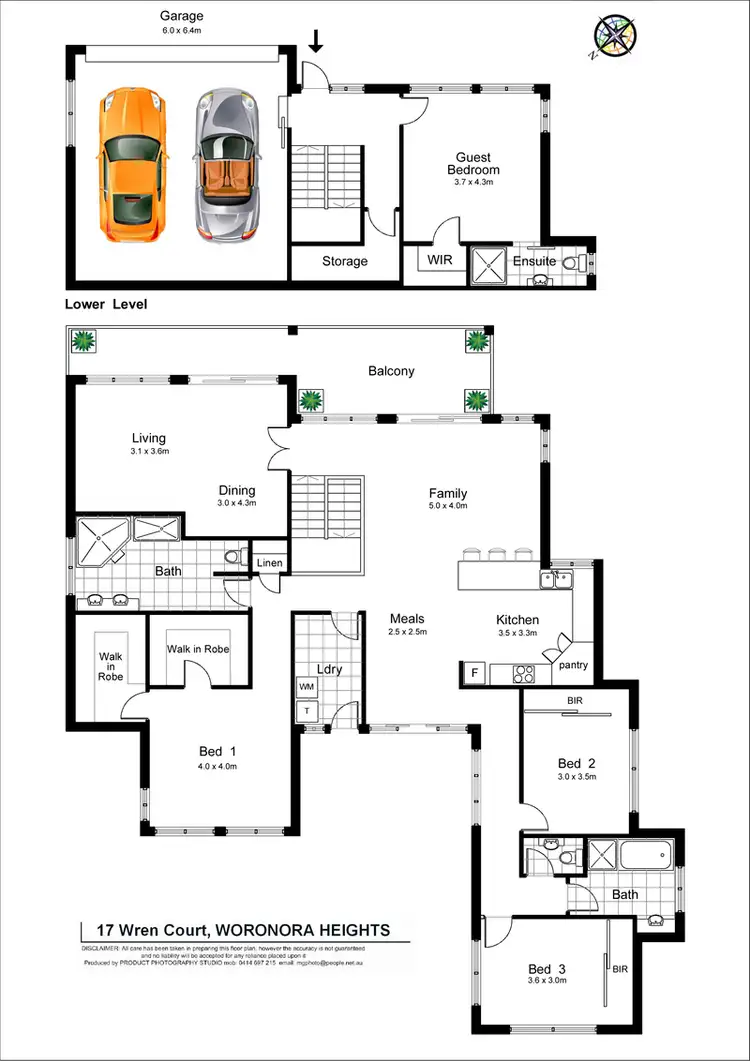 Floorplan of Homely house listing, 17 Wren Court, Woronora Heights NSW 2233