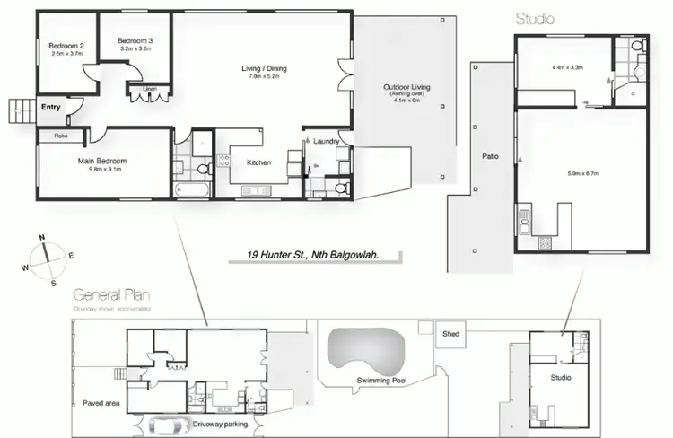 Floorplan of Homely house listing, 19 Hunter Street, North Balgowlah NSW 2093