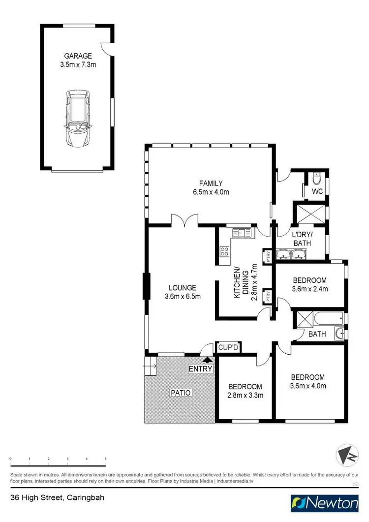 Floorplan of Homely house listing, 36 High Street, Caringbah NSW 2229