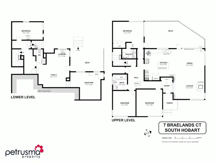 Floorplan of Homely house listing, 7 Braelands Court, South Hobart TAS 7004