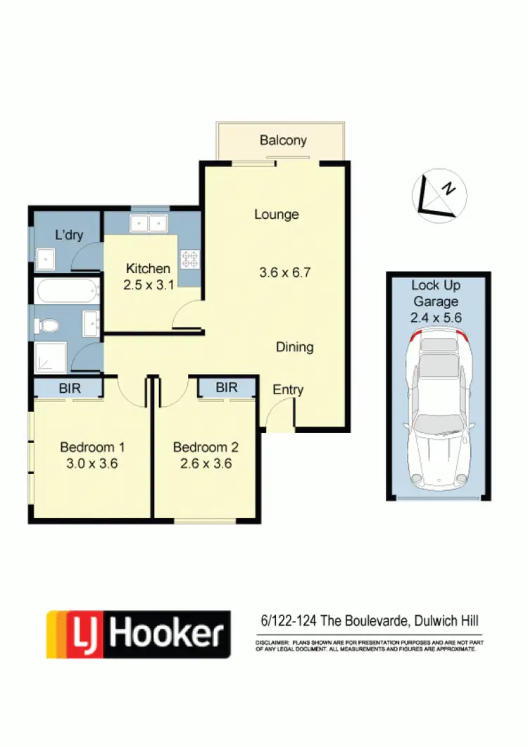 Floorplan of Homely apartment listing, 6/122-124 The Boulevarde, Dulwich Hill NSW 2203